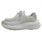 Prada System Low Cut Sneakers Triangle Logo White 7 AA