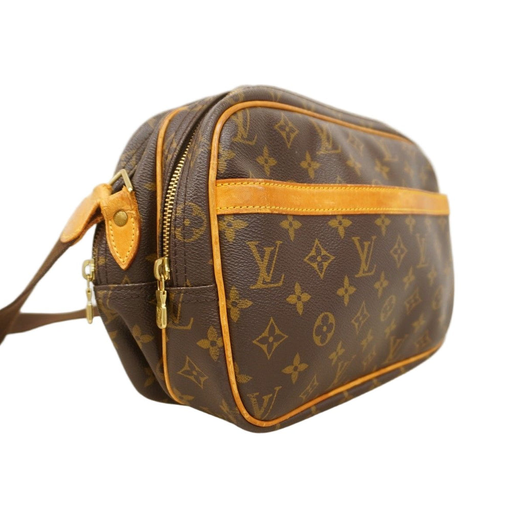 Louis Vuitton Shoulder Bag Monogram Reporter PM Brown — view 2