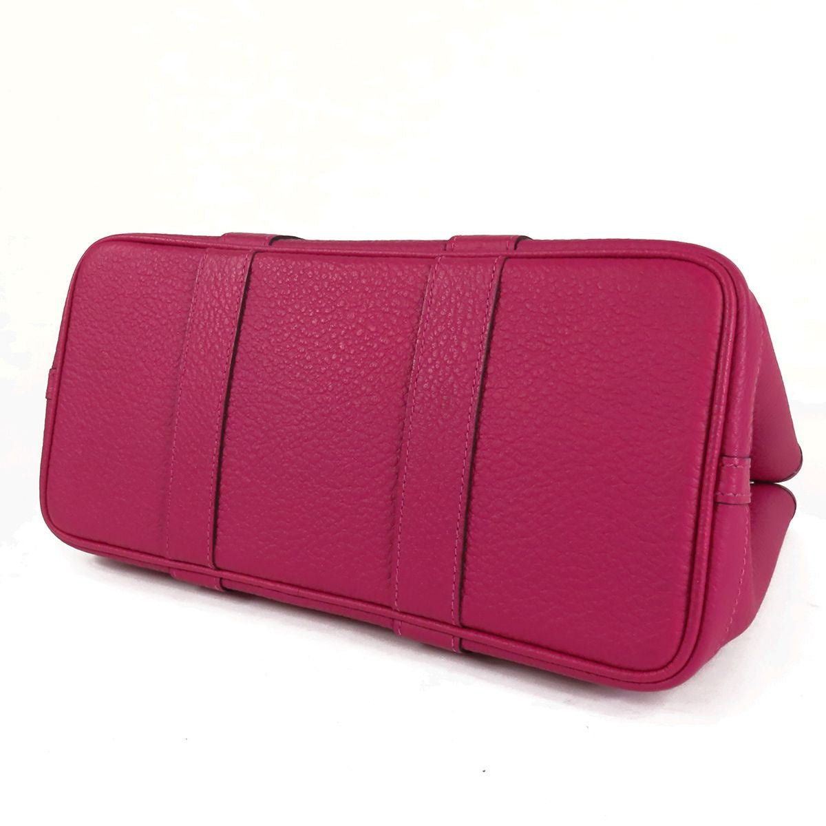 Hermes Garden Party TPM Rose Purple Silver Country Tote Bag — view 3
