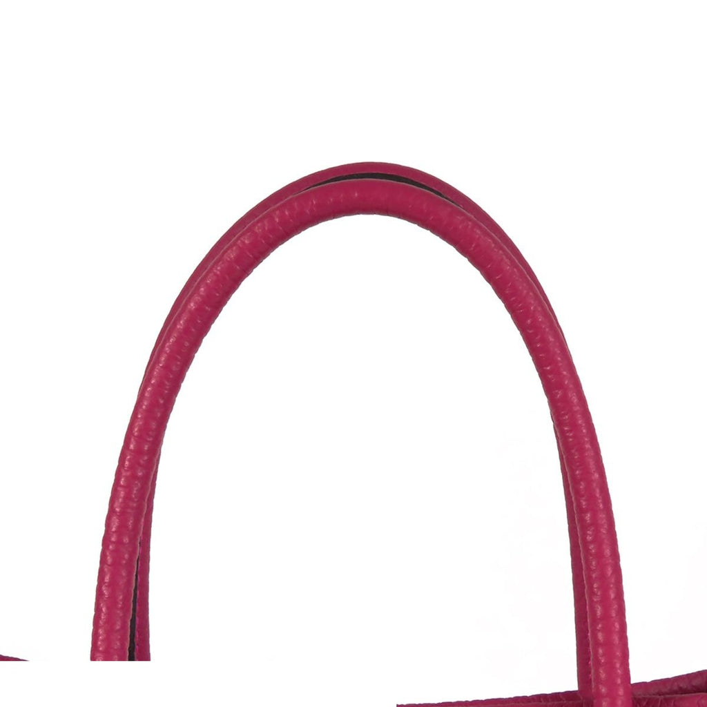 Hermes Garden Party TPM Rose Purple Silver Country Tote Bag — view 4