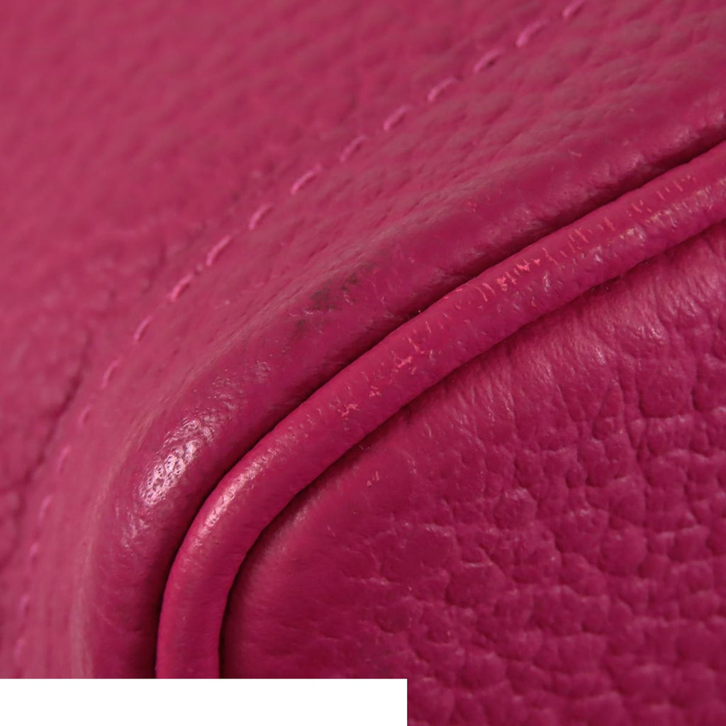 Hermes Garden Party TPM Rose Purple Silver Country Tote Bag — view 6