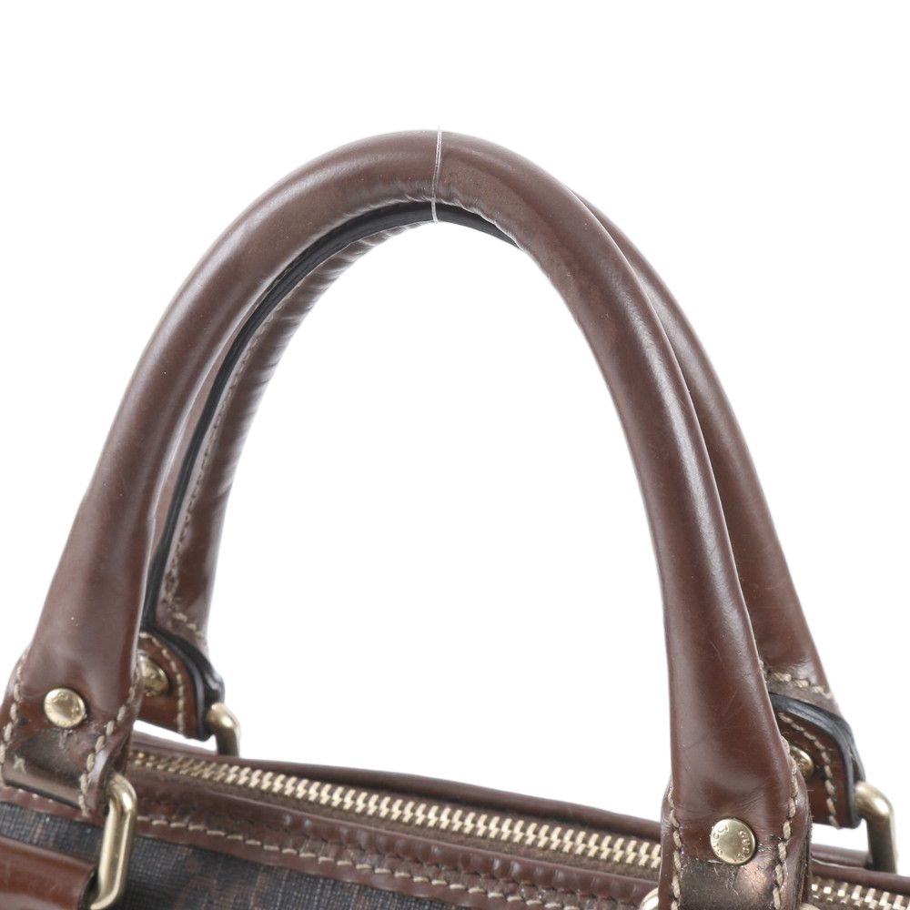 Gucci GG Supreme Leather Tote Shoulder Business Document Brown — view 2