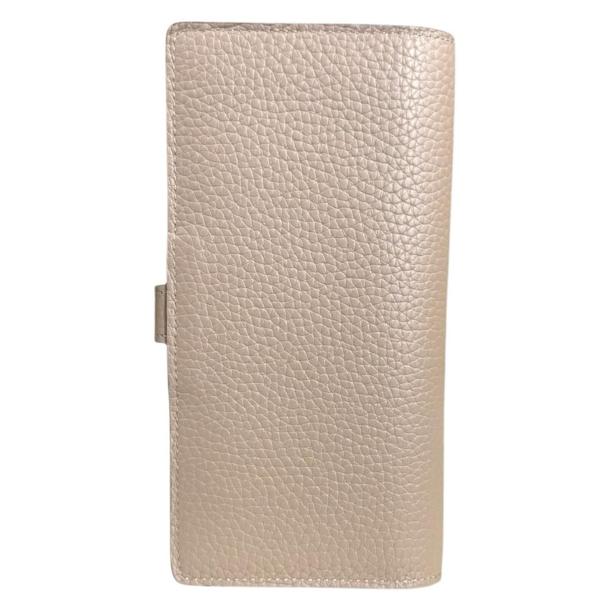 Louis Vuitton Vertical Wallet Taurillon Leather Beige Gale — view 2