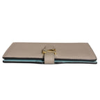 Louis Vuitton Vertical Wallet Taurillon Leather Beige Gale — view 3