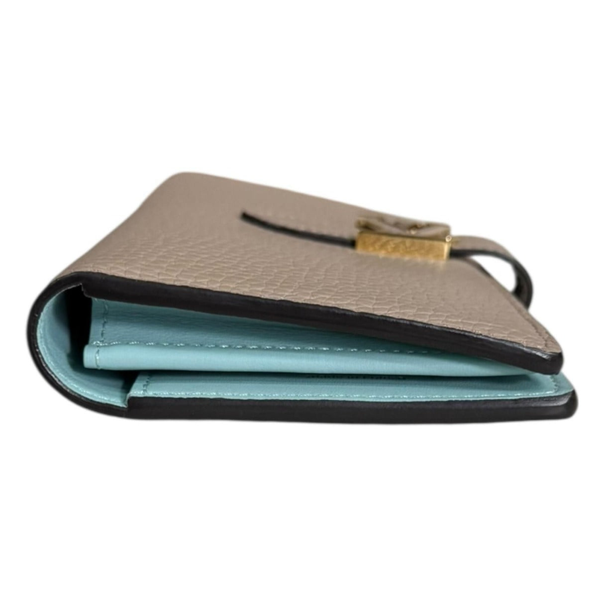 Louis Vuitton Vertical Wallet Taurillon Leather Beige Gale — view 4