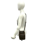 Louis Vuitton Vintage Mini Amazon Monogram Leather Shoulder Bag Pochette Brown — view 2