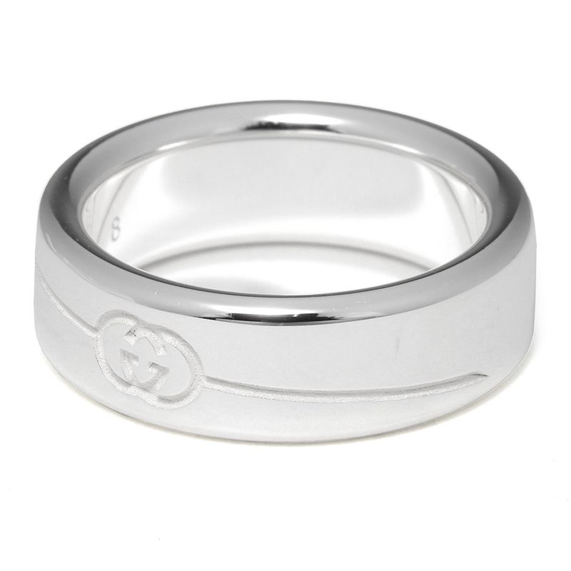 Gucci Ring Diagonal Silver — view 4