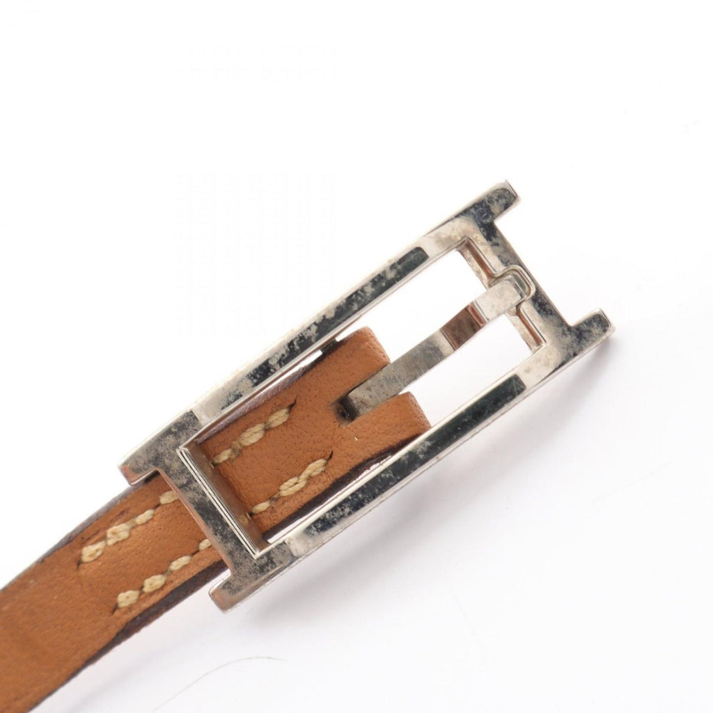 Hermes Bracelet Tandem Leather Stainless Steel — view 8