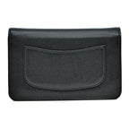 Chanel Chain Wallet Ap4653 Grained Shiny Calfskin Black Gold Hardware — view 2