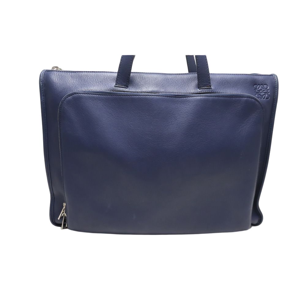 Loewe Anagram Leather Business Briefcase