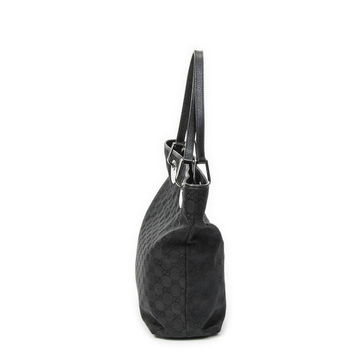Gucci Eclipse Tote Black GG Canvas — view 4