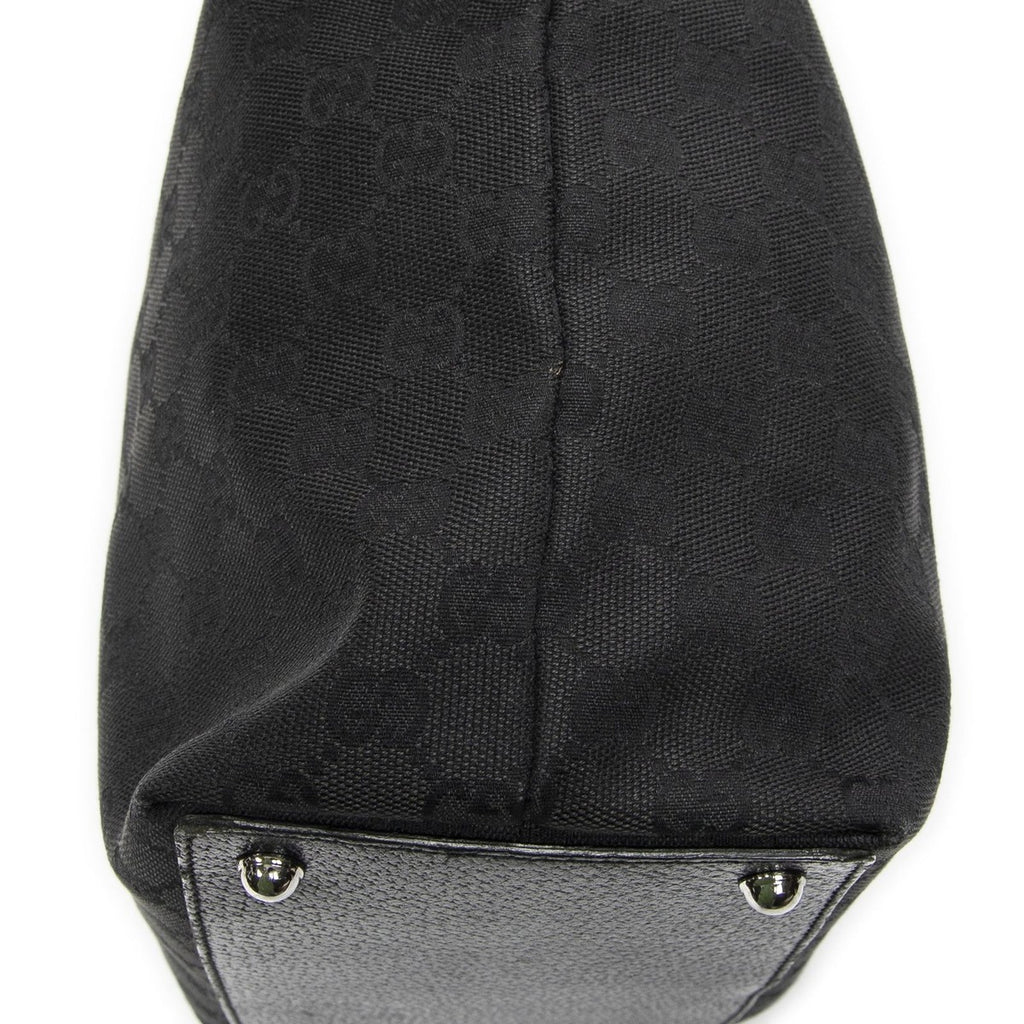Gucci Eclipse Tote Black GG Canvas — view 7