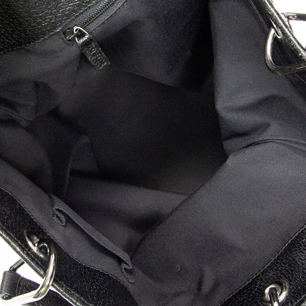 Gucci Eclipse Tote Black GG Canvas — view 9