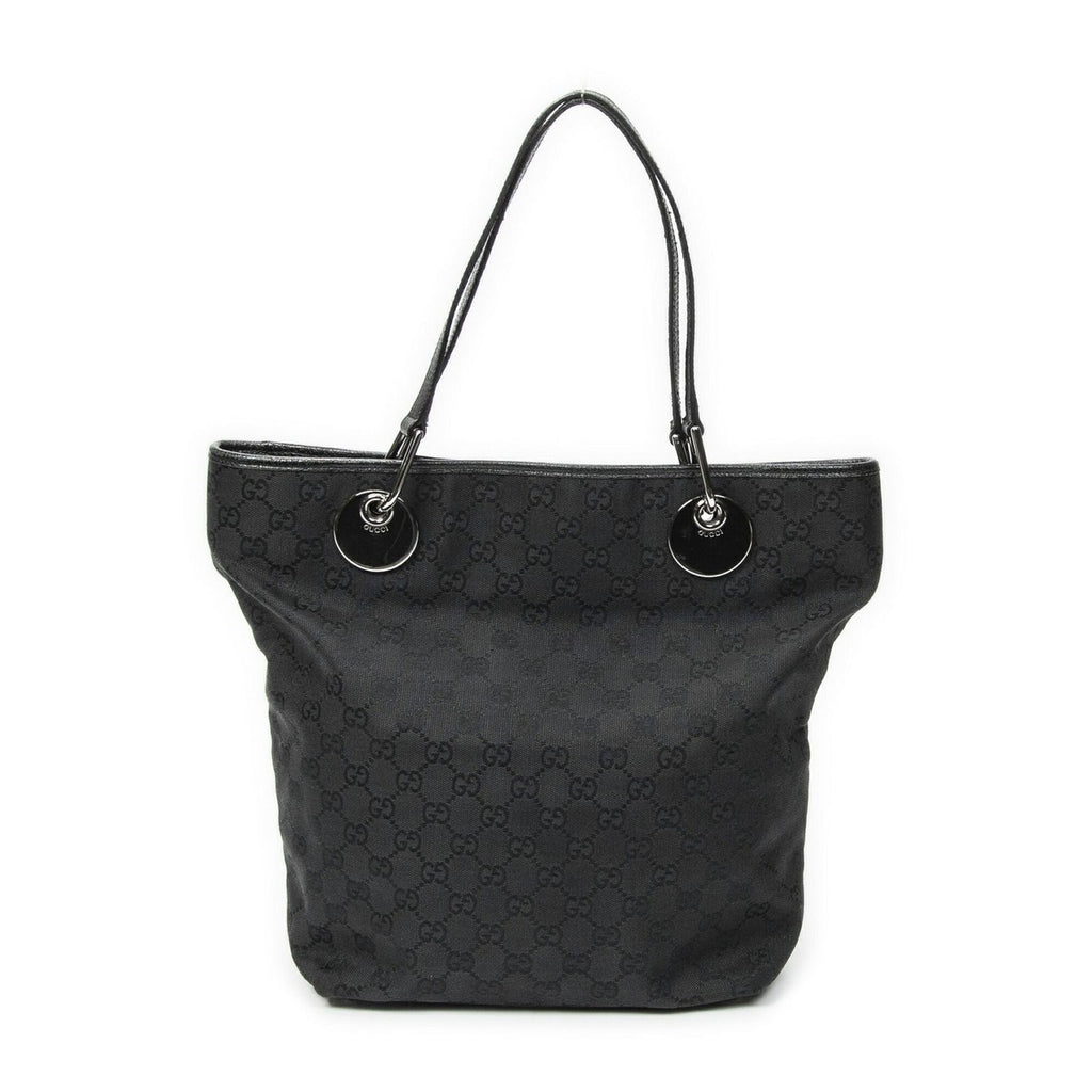Gucci Eclipse Tote Black GG Canvas