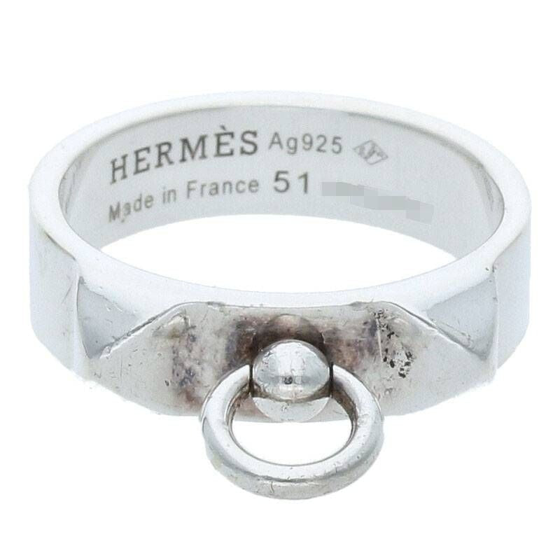 Hermes Collier De Chien PM Silver Ring 51 11 — view 2