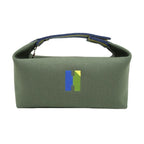 Hermes Bridal Black PM H Pavillon Handbag Pouch Khaki — view 2