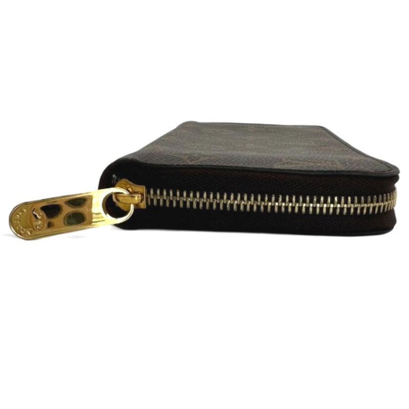 Louis Vuitton Monogram Round Zipper Fuchsia Long Wallet — view 5