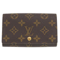 Louis Vuitton Non-stick Porte Monnaie Bier Tresor Monogram Brown Bifold