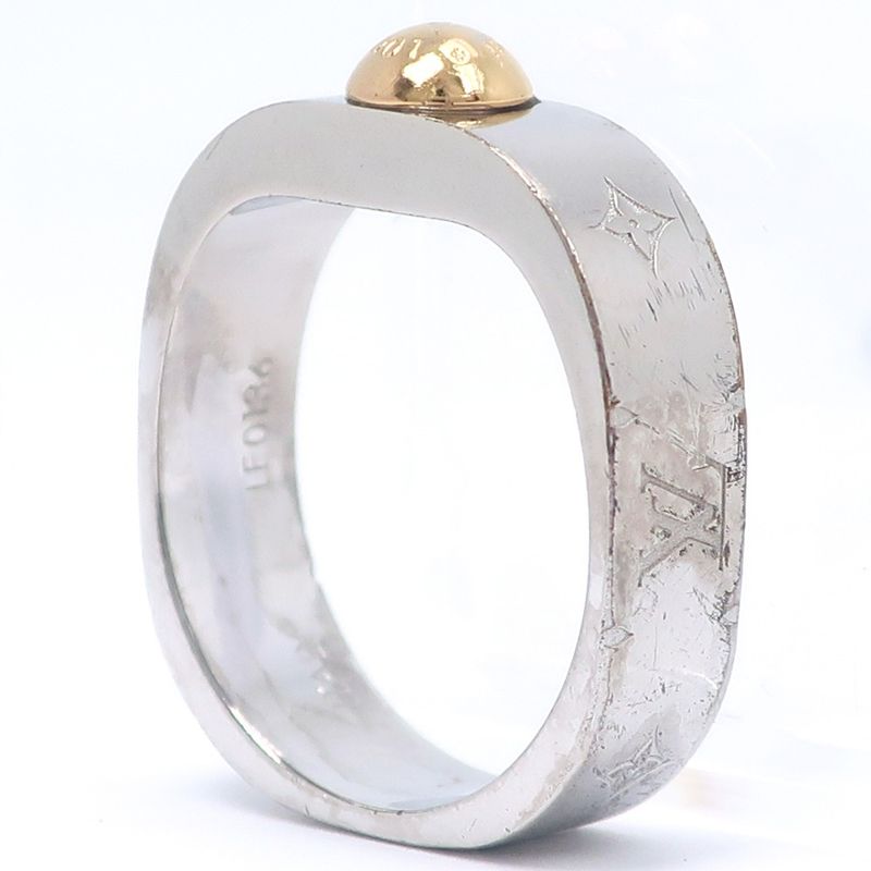 Louis Vuitton Nanogram Metal 16 Le0136 5.7 g Ring — view 4