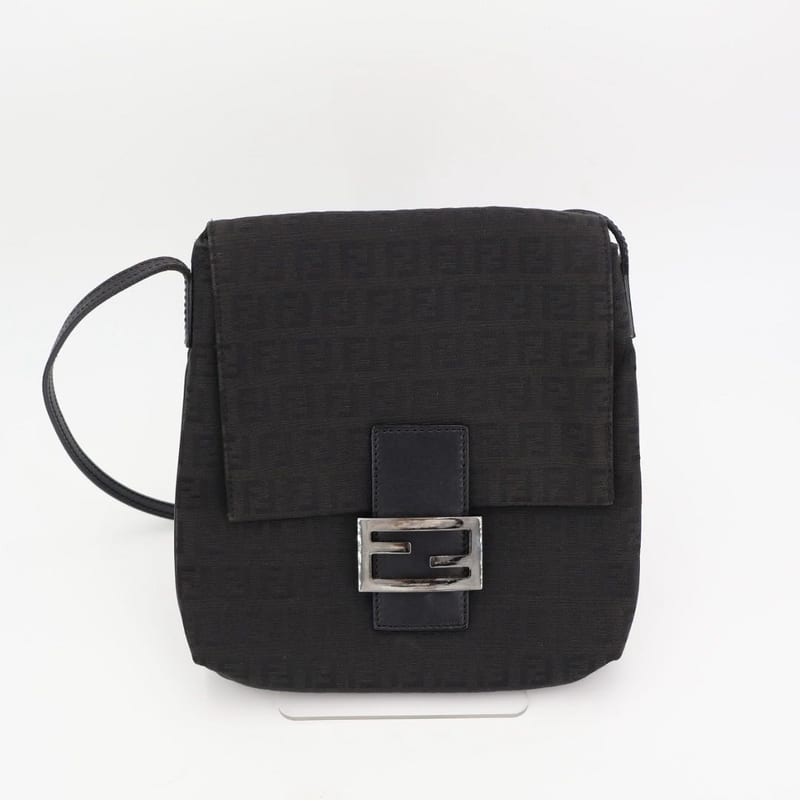 Fendi Zucchino Messenger Shoulder Bag 8 Bt075 — view 2