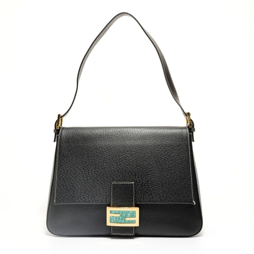 Fendi Shoulder Bag Mamma Bucket Leather