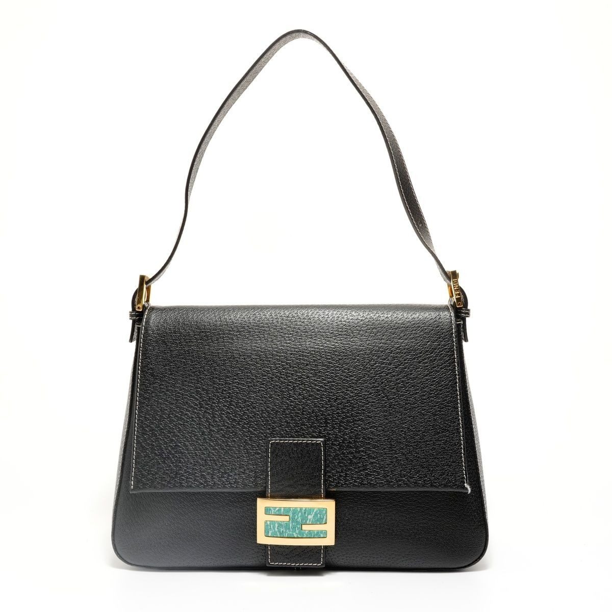 Fendi Shoulder Bag Mamma Bucket Leather
