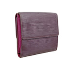 Louis Vuitton Trifold Wallet Epi Portefeuille Elise Cassis — view 2