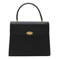 Louis Vuitton Epi Malesherbes Handbag Flap Bag Leather Noir Black Gold Hardware