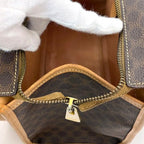 Celine Handbag Brown Macadam Tote Bag Leather — view 6