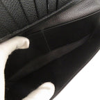 Prada Leather Gray Bifold Long Wallet 1332 — view 5