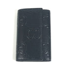 Gucci Key Case with Ring Leather Black