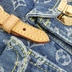 Louis Vuitton Vintage Monogram Denim Sac a Dos PM Backpack — view 4