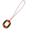 Hermes Lo Cabas Le Pendant Necklace Isme GM Isthme Buffalo Horn Lacquer