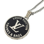 Louis Vuitton Collier Award Necklace Medallion Accessories — view 2