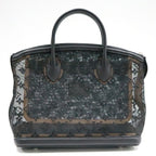 Louis Vuitton Transparency Lockit Handbag Black — view 2