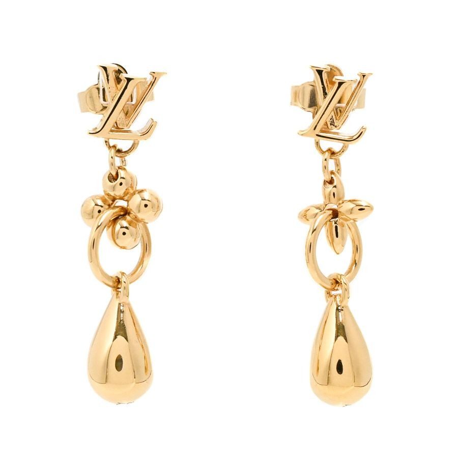 Louis Vuitton Earrings Book le Reille Pandant LV Flower Gram