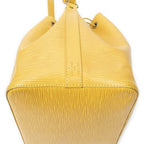 Louis Vuitton Noe Yellow Epi Handbag — view 8