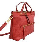 Louis Vuitton Handbag Monogram Empreinte Bastille PM Cerise 2-Way — view 2