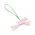 Hermes Charm Buddy Mauve Silvestre Vert Yucca Mouton — view 2