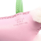 Hermes Charm Buddy Mauve Silvestre Vert Yucca Mouton — view 3