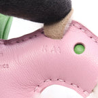 Hermes Charm Buddy Mauve Silvestre Vert Yucca Mouton — view 4