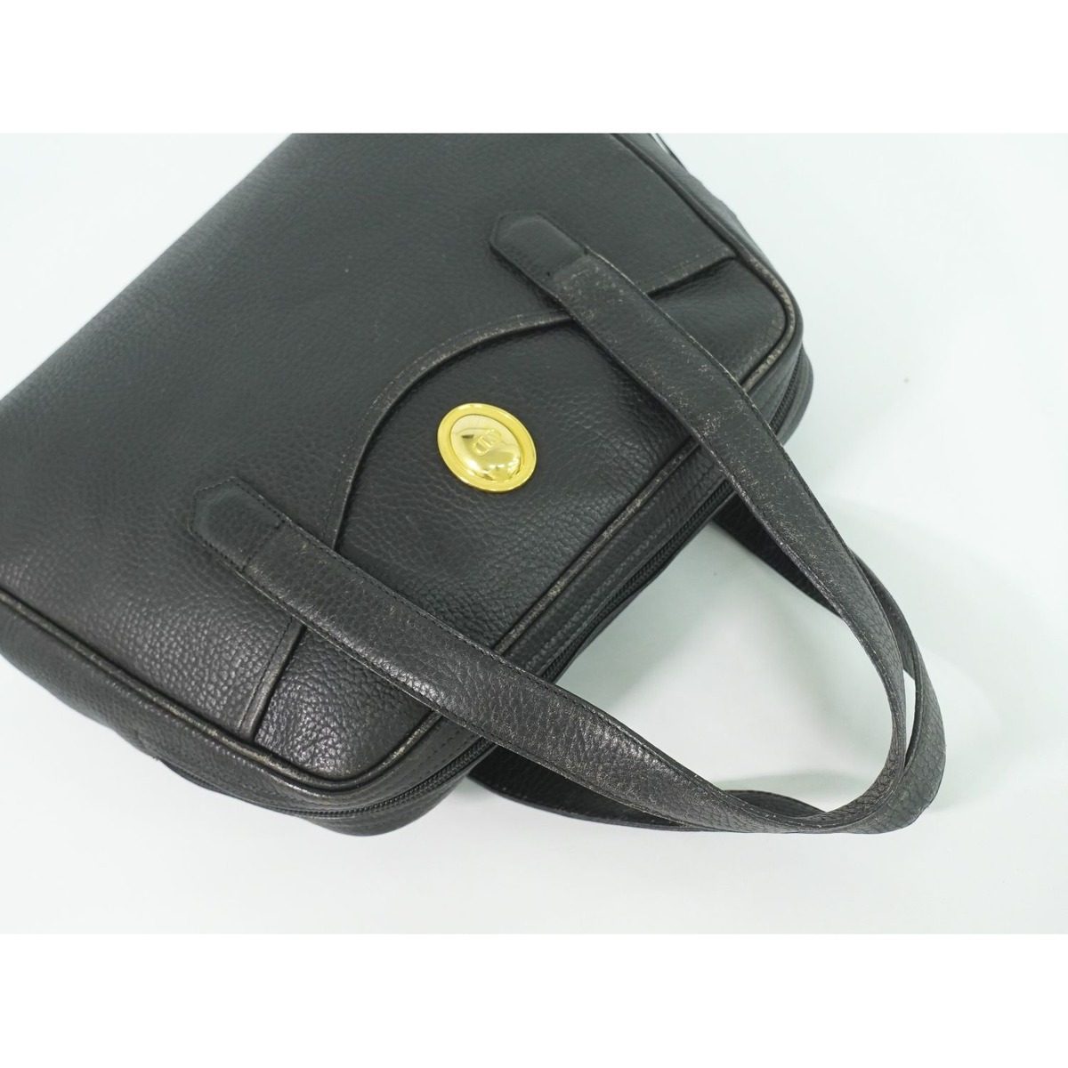 Dior Leather Handbag Black Bag — view 4