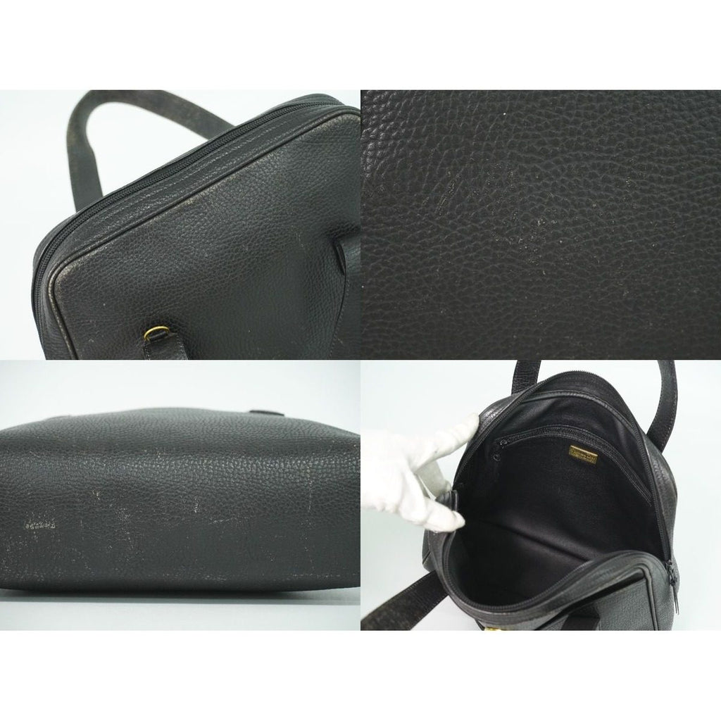 Dior Leather Handbag Black Bag — view 8