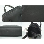 Dior Leather Handbag Black Bag — view 8