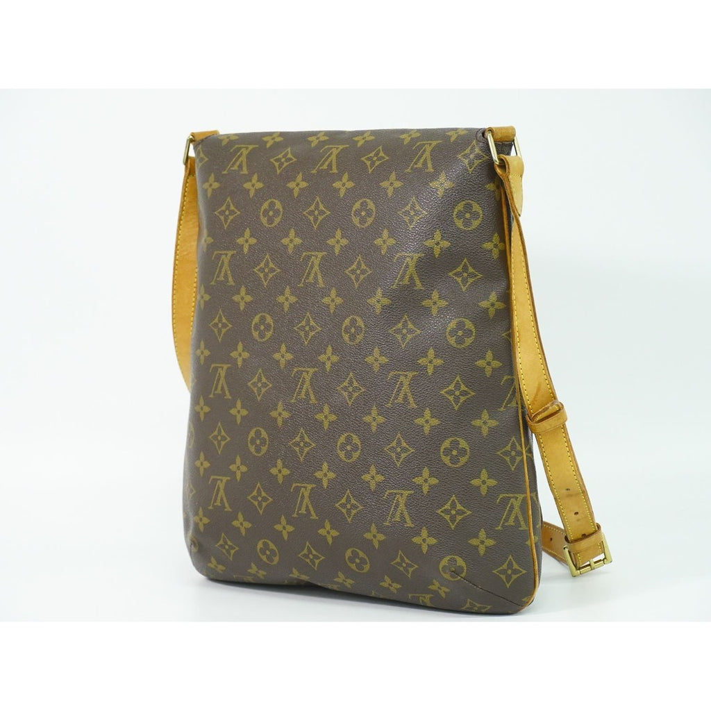 Louis Vuitton LV Musette Monogram Shoulder Bag Pochette Brown — view 2