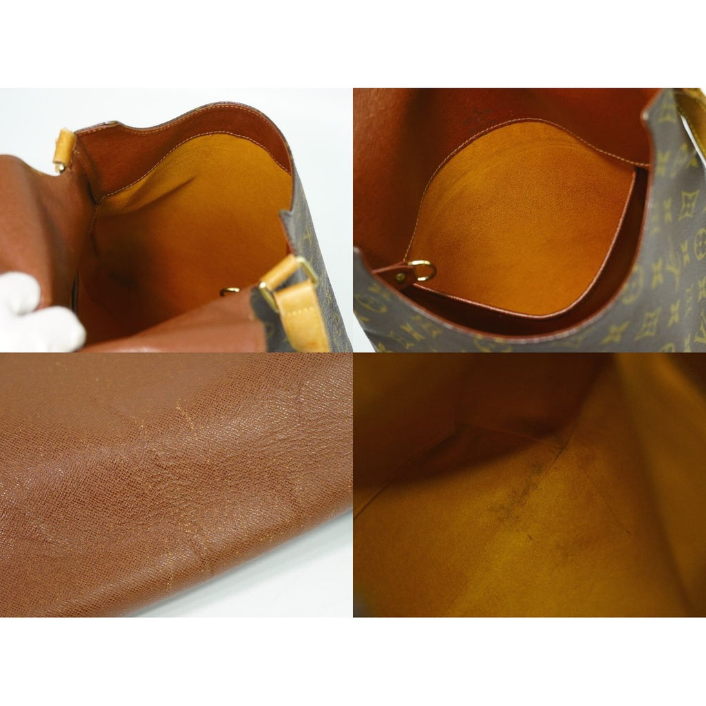 Louis Vuitton LV Musette Monogram Shoulder Bag Pochette Brown — view 8