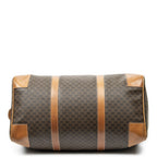Celine Vintage Travel Boston Brown Macadam Canvas Luggage Tag — view 6