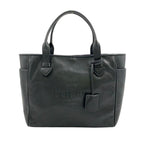 Loewe Heritage Calf Black Tote Gold