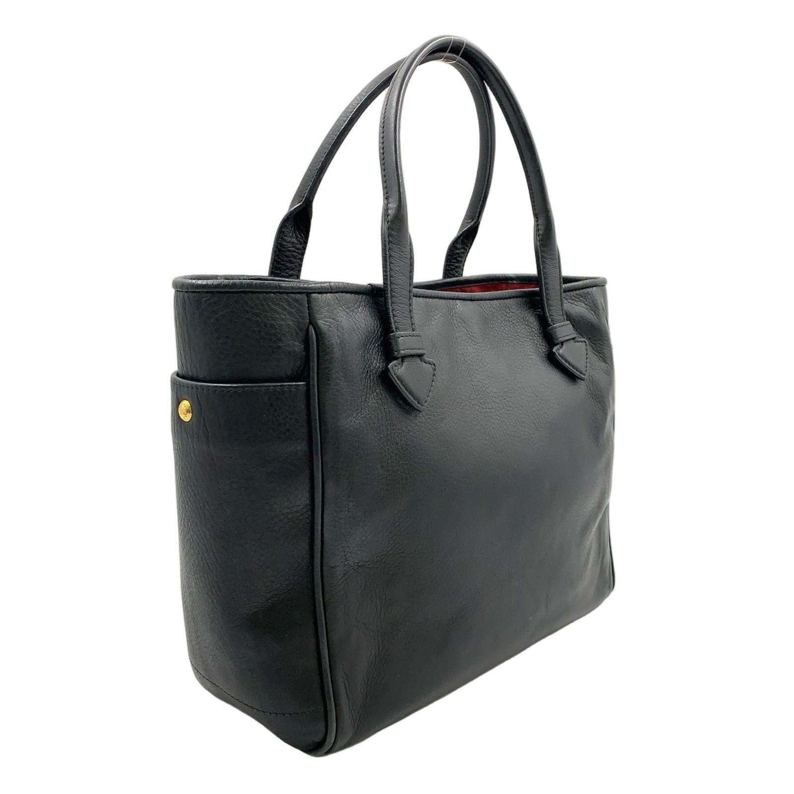 Loewe Heritage Calf Black Tote Gold — view 2