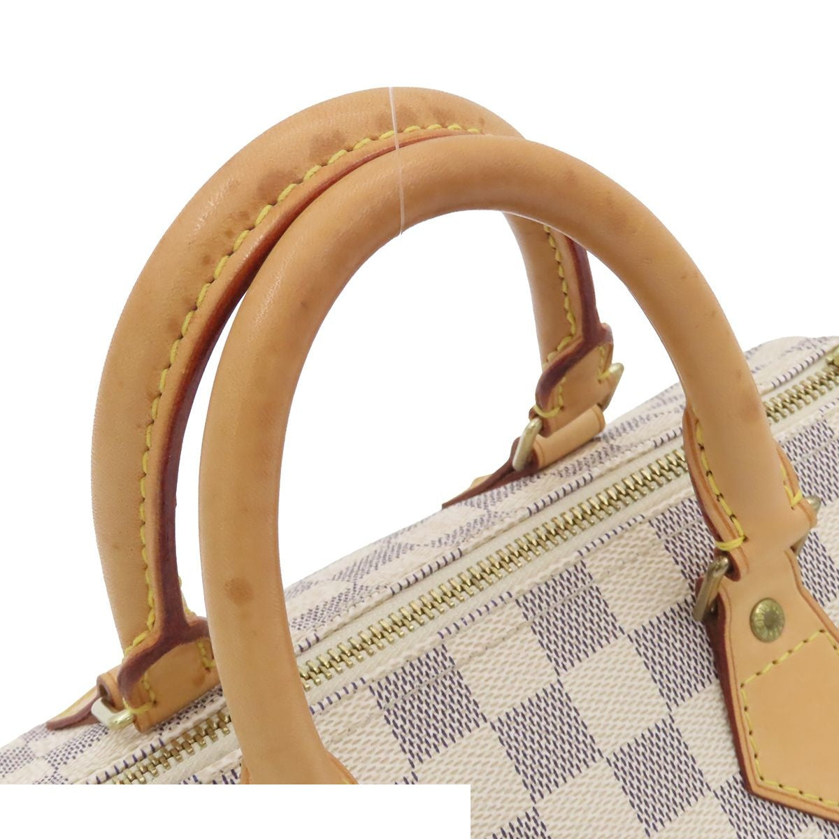 Louis Vuitton Speedy 25 Azur Damier Canvas Mini Boston Bag — view 4